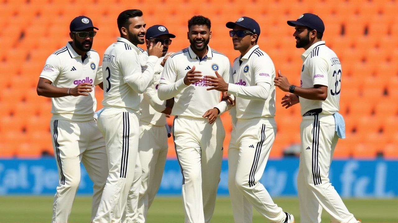 भारत ने पहला टेस्ट जीतकर 140 रन से इन्शियन, जडेजा सर्वश्रेष्ठ